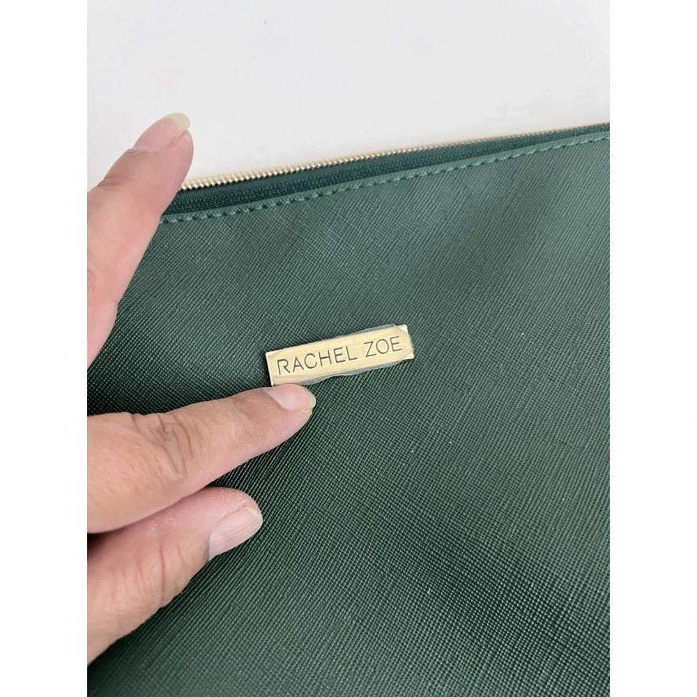 Rachel Zoe Green Makeup‎ & Travel Bag NWOT